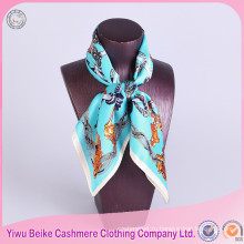 Высокое качество 100% шелка саржевого шелковый шарф с различным размером